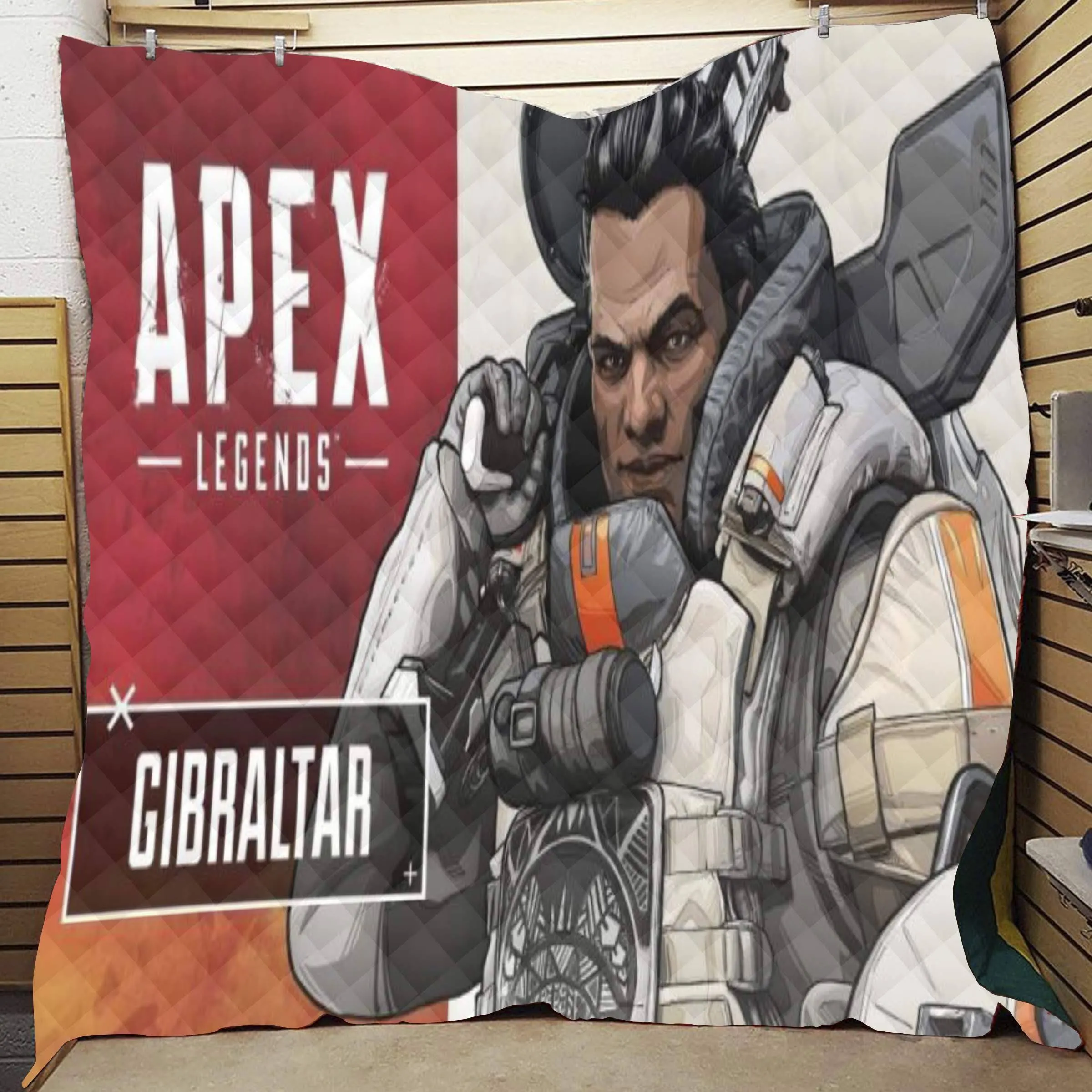 Apex Legends Gibraltar 2 3D Quilt Blanket