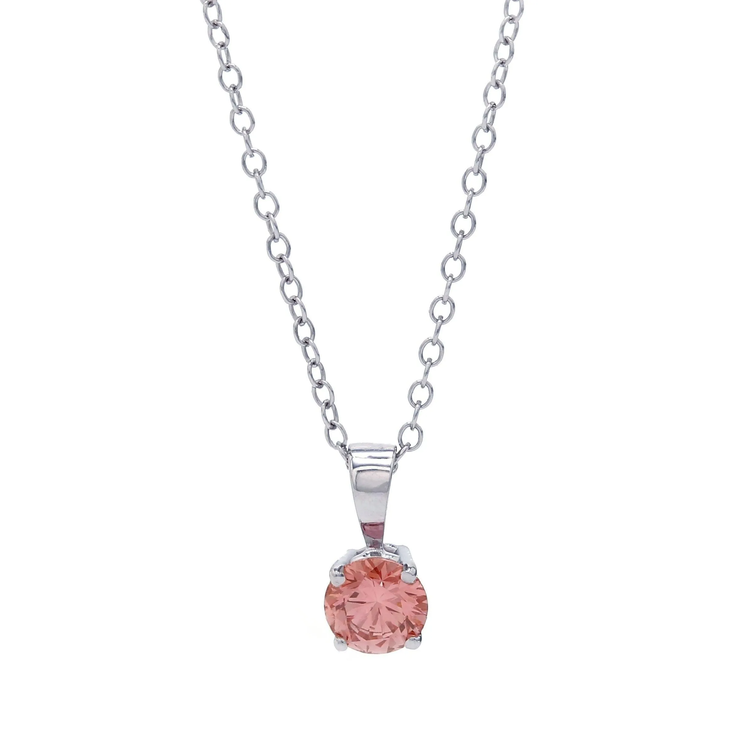 Patty Pendant 1/2 Ctw. Pink